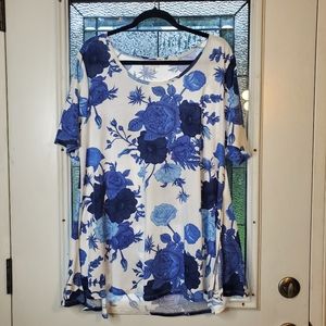 LLR Blue Rose Perfect Tee